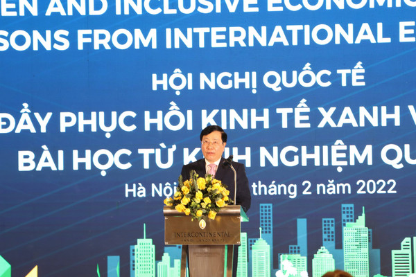 Việt Nam cam kết theo đuổi tiến trình phục hồi xanh để hiện thực hóa mục tiêu phát triển bền vững