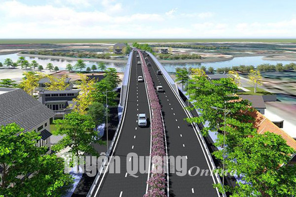 Điều chỉnh tổng mức đầu tư Dự án cao tốc Tuyên Quang - Phú Thọ
