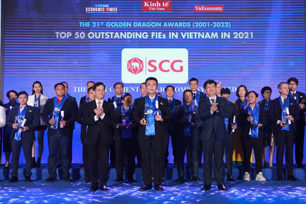 SCG lần đầu lọt Top 50 doanh nghiệp FDI tiêu biểu tại Việt Nam