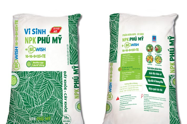 Phân bón Phú Mỹ ra mắt dòng sản phẩm mới NPK Phú Mỹ - vi sinh.