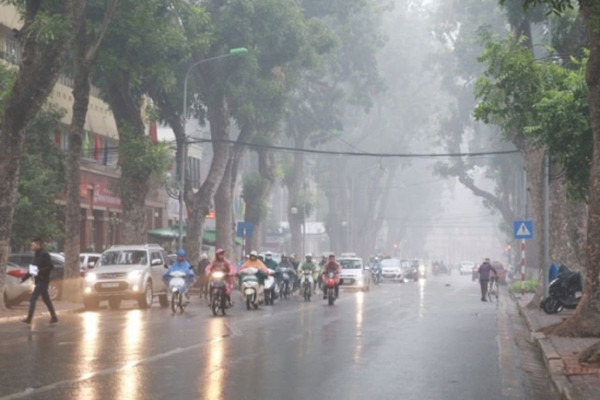 Thời tiết ngày 20/4, Hà Nội có mưa, sáng sớm và đêm trời se lạnh