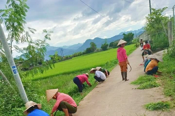 Điện Biên: Đẩy mạnh tiêu chí bảo vệ môi trường trong xây dựng nông thôn mới