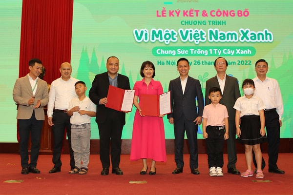 Vì một Việt Nam xanh – Chung sức trồng 1 tỷ cây xanh