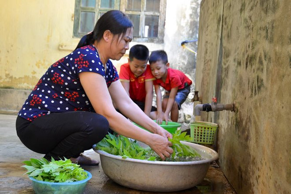 Kinh Môn (Hải Dương): Hơn 94% số dân được sử dụng nước sạch