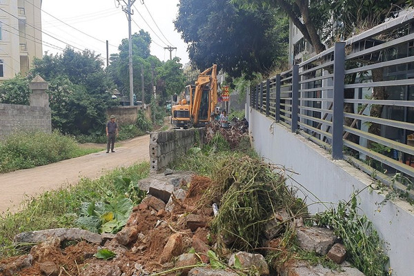 Đã xử lý xong vi phạm lấn chiếm đất quốc phòng ở huyện Lương Sơn, Hòa Bình