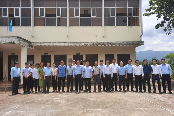Đoàn công tác BCĐ quốc gia về phòng chống thiên tai làm việc tại tỉnh Điện Biên