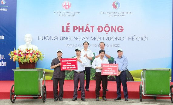 Ninh Bình: Phát động hưởng ứng ngày Môi trường thế giới năm 2022