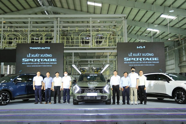 THACO AUTO chính thức xuất xưởng mẫu xe Kia Sportage