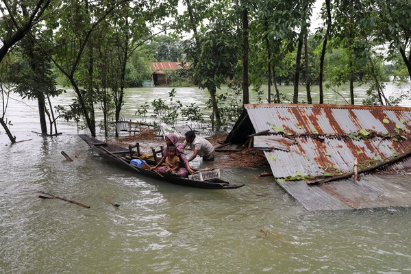 Lũ lụt ở Bangladesh đưa ra cảnh báo về biến đổi khí hậu