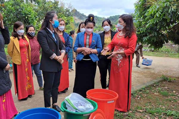 Phụ nữ Mai Sơn lan tỏa phong trào chống rác thải nhựa