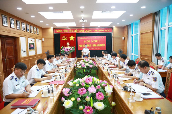 Đảng ủy Cảnh sát biển ra nghị quyết lãnh đạo thực hiện nhiệm vụ 6 tháng cuối năm 2022