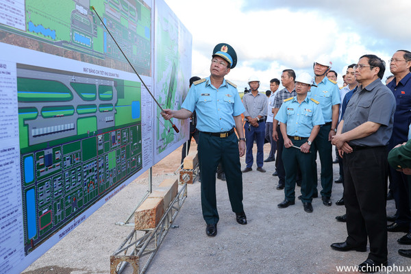 Thủ tướng kiểm tra, đôn đốc, tháo gỡ vướng mắc cho dự án sân bay Phan Thiết