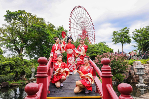 Sun World Ha Long tạo ấn tượng độc đáo với du khách qua show diễn “Giải cứu Geisha”
