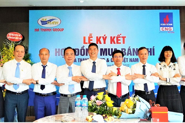 CNG Việt Nam ký hợp đồng mua bán khí với Hà Thanh Group