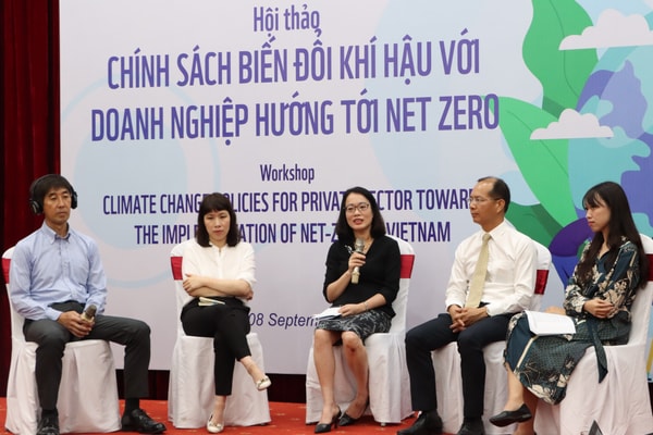 Thúc đẩy doanh nghiệp tham gia tiến trình phát thải ròng bằng "0"