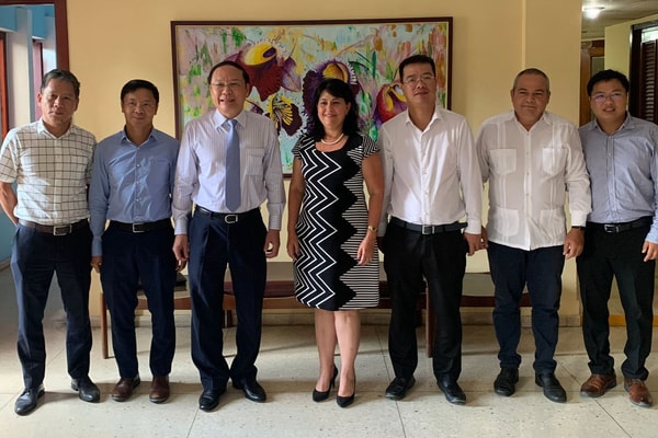 Tăng cường hợp tác với Bộ Khoa học, Công nghệ và Môi trường Cuba trong lĩnh vực khí tượng thủy văn, môi trường và kinh tế tuần hoàn