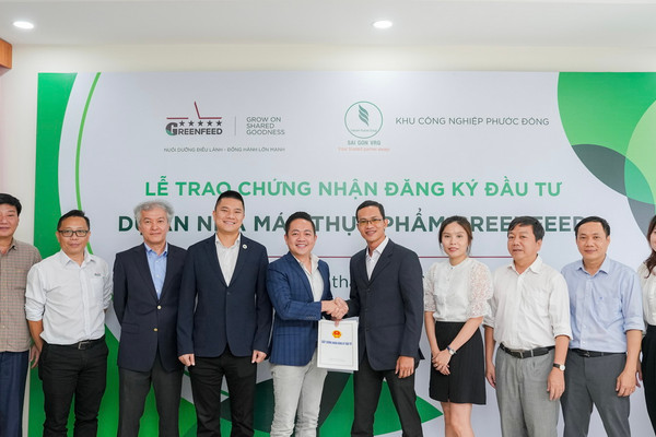 GREENFEED đầu tư dự án Nhà máy chế biến thực phẩm công nghiệp hiện đại tại Tây Ninh