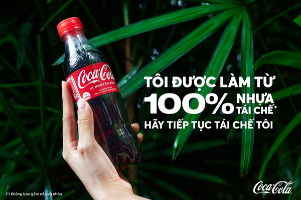 Coca-Cola Việt Nam ra mắt chai COCA-COLA™ làm từ 100% nhựa tái chế﻿﻿ trên toàn quốc