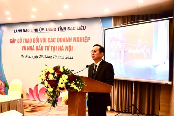 Xúc tiến đầu tư phát triển bền vững tỉnh Bạc Liêu