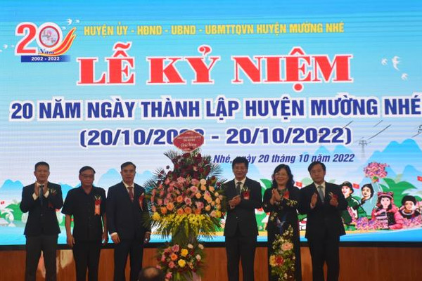 Điện Biên: Kỷ niệm 20 năm thành lập huyện Mường Nhé 