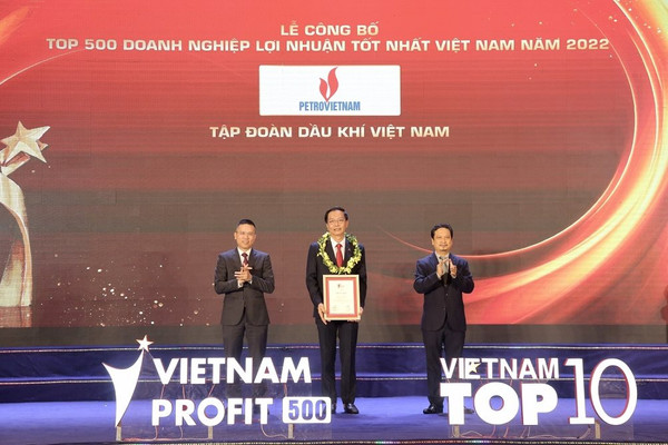 Petrovietnam doanh nghiệp lợi nhuận tốt nhất Việt Nam năm 2022