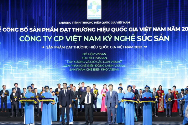 VISSAN tự hào là Thương hiệu Quốc gia Việt Nam năm 2022