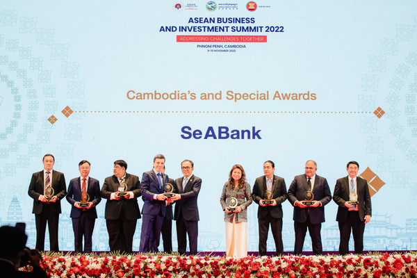 SeABank nhận giải thưởng đặc biệt cấp khu vực ASEAN Business Award