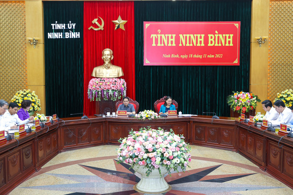 Thủ tướng Phạm Minh Chính làm việc với lãnh đạo tỉnh Ninh Bình
