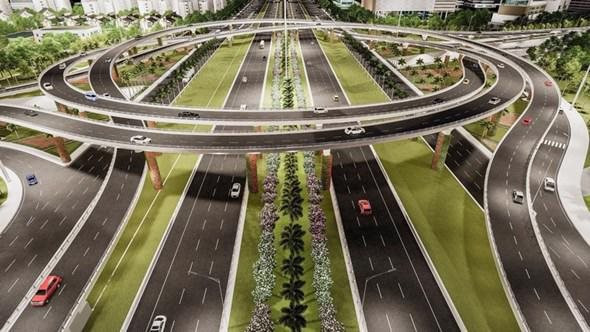 Đầu tư 2.400 tỷ đồng xây nút giao Vành đai 3,5 với Đại lộ Thăng Long