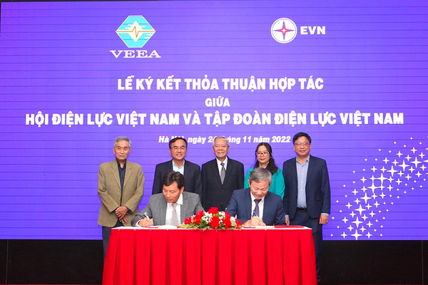 Hội Điện lực Việt Nam và EVN ký thỏa thuận hợp tác hội viên 
