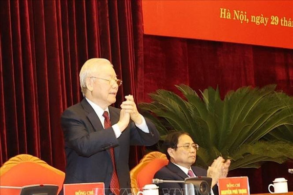 Tổng Bí thư Nguyễn Phú Trọng chủ trì hội nghị về phát triển vùng đồng bằng sông Hồng