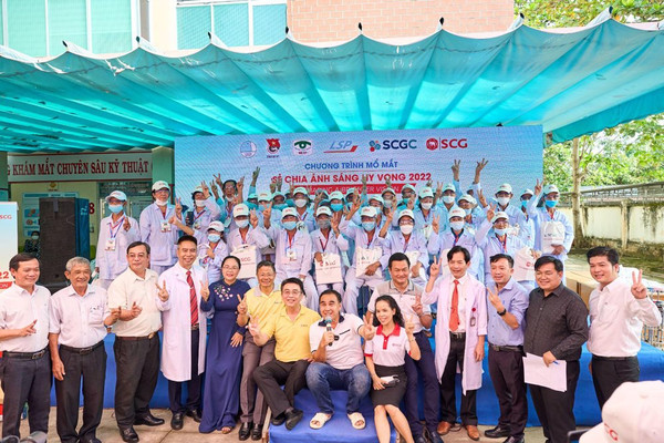 SCG hỗ trợ phẫu thuật đục thủy tinh thể cho bệnh nhân tại Bà Rịa - Vũng Tàu