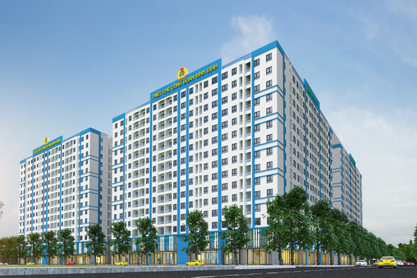 Bình Định xuất hiện dự án Nhà ở thuộc quy hoạch Khu thiết chế công đoàn trên 1.100 tỷ đồng