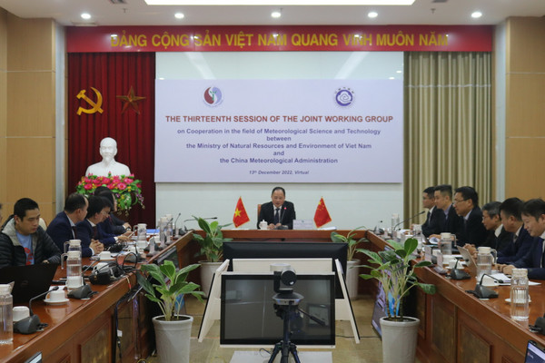 Việt Nam và Trung Quốc thúc đẩy hợp tác trong lĩnh vực khí tượng thủy văn