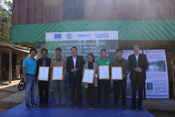 Hơn 2.000 ha rừng đầu tiên tại Việt Nam được cấp chứng nhận quốc tế FSC dịch vụ hệ sinh thái