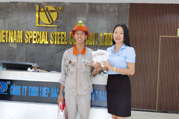 Công ty TNHH Thép đặc biệt Shengli Việt Nam: Công đoàn là điểm tựa cho người lao động