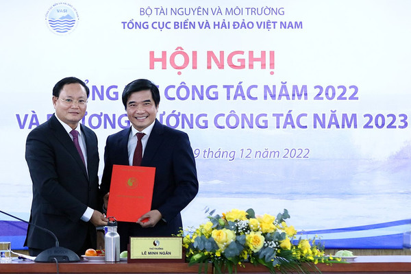 Ông Nguyễn Đức Toàn giữ chức Cục trưởng Cục Biển và Hải đảo Việt Nam