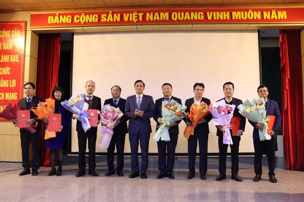 Bộ TN&MT trao Quyết định bổ nhiệm lãnh đạo Cục Địa chất Việt Nam và Cục Khoáng sản Việt Nam