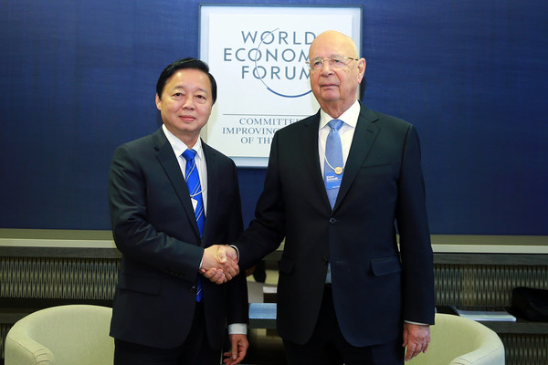 Phó Thủ tướng Trần Hồng Hà bắt đầu tham dự các hoạt động tại WEF Davos