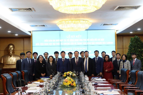 Việt Nam - Hàn Quốc thúc đẩy hợp tác về công nghệ ứng phó với biến đổi khí hậu
