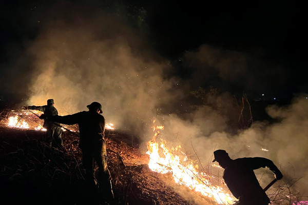 Thừa Thiên – Huế: Khống chế kịp thời vụ cháy rừng thực bì