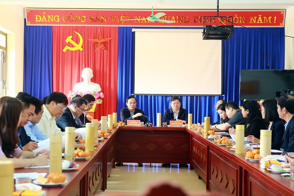 Phó Thủ tướng Trần Lưu Quang khảo sát các chương trình MTQG tại Bắc Kạn
