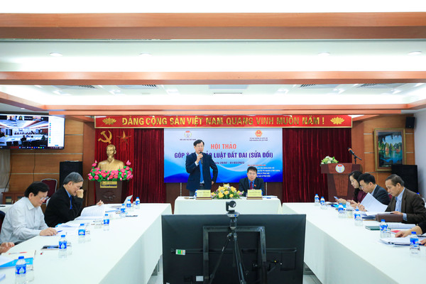 Hội Luật gia Việt Nam tiếp tục lấy ý kiến góp ý về dự thảo Luật Đất đai (sửa đổi)
