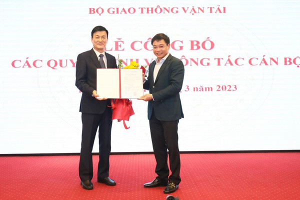 Bộ GTVT bổ nhiệm ông Nguyễn Chiến Thắng làm Cục trưởng Cục Đăng kiểm Việt Nam