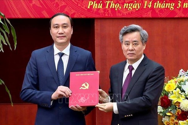 Đồng chí Phùng Khánh Tài giữ chức Phó Bí thư Tỉnh ủy Phú Thọ