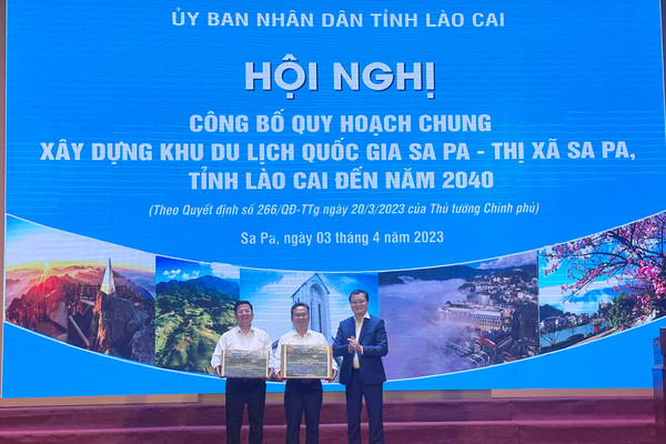 Lào Cai: Công bố quy hoạch xây dựng chung Khu du lịch Quốc gia Sa Pa