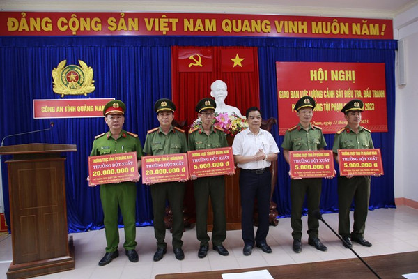 Công an tỉnh Quảng Nam triệt phá 2 chuyên án lớn về ma túy và thuốc nổ