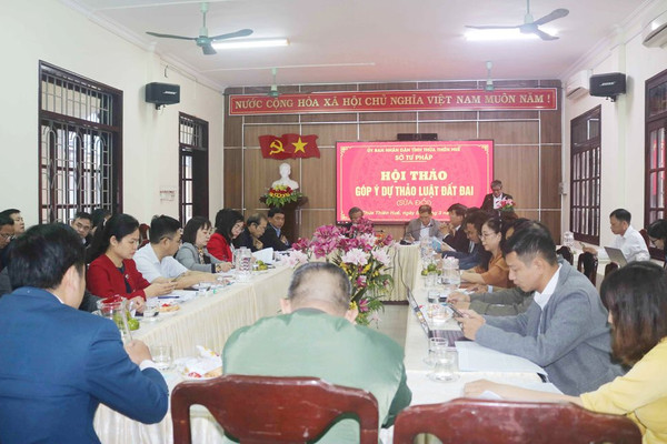 Thừa Thiên - Huế góp ý Dự thảo Luật đất đai (sửa đổi): Bám sát thực tiễn địa phương