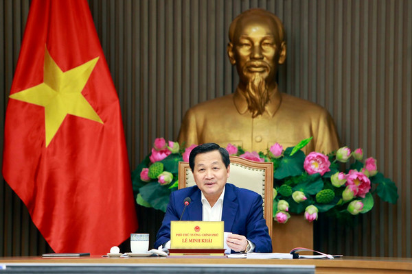 Phó Thủ tướng Lê Minh Khái họp về Đề án cơ cấu lại TKV và SCIC