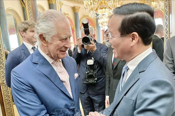 Chủ tịch nước Võ Văn Thưởng dự Lễ đăng quang của Nhà vua Anh Charles III